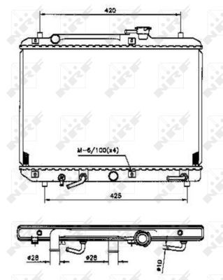 Motorradiator