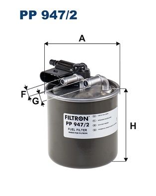 Топливный фильтр FILTRON PP 947/2 для INFINITI Q30