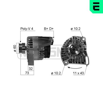 GENERATOR / ALTERNATOR ERA 210485R