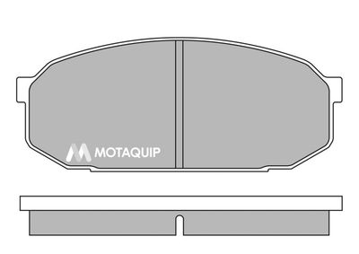 MOTAQUIP LVXL191 Тормозные колодки и сигнализаторы  для MAZDA 323 F V (BA) 2.0 24V