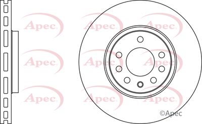 Brake Disc APEC DSK2178