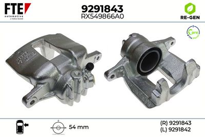 спирачен апарат FTE 9291843