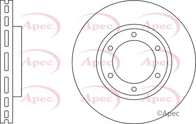 Brake Disc APEC DSK2878