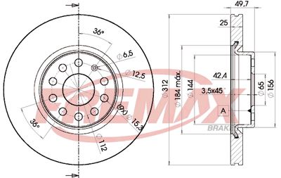 Brake Disc BD-5618