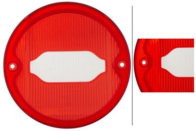 Rear lamp element, lampenkap Links/Rechts (met indicator, met stoplicht, parkeerlicht, geen reflector)