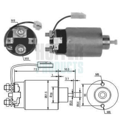 SOLENOID ELECTROMOTOR