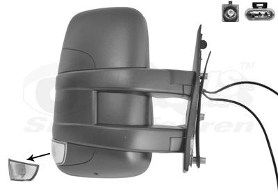 VAN WEZEL 2816802 Указатель поворотов для IVECO DAILY V c бортовой платформой/ходовая часть