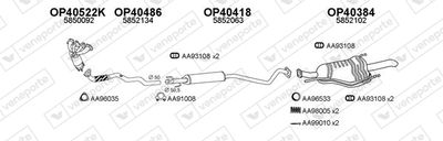 ABGASANLAGE VENEPORTE 400062