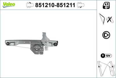 FENSTERHEBER VALEO 851210