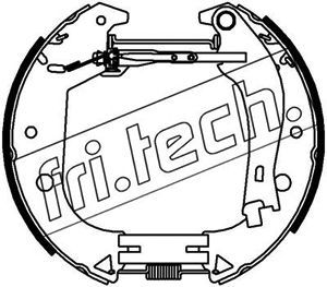 fri.tech. 16385 Ремкомплект барабанных колодок  для FIAT DOBLO (Фиат Добло)