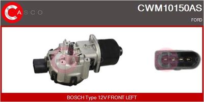 CASCO CWM10150AS Двигатель стеклоочистителя для FORD FOCUS II седан (DB_, FCH, DH)