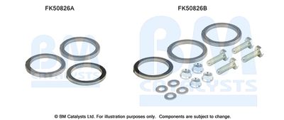 Монтажен комплект, изпускателна тръба BM Catalysts FK50826