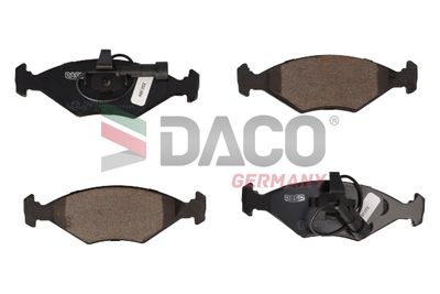 Комплект тормозных колодок, дисковый тормоз DACO Germany 320909 для LANCIA DEDRA
