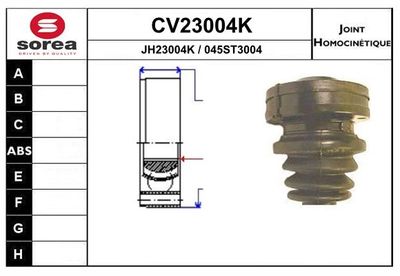 GELENKSATZ ANTRIEBSWELLE