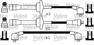 Комплект проводов зажигания VALEO 346439 для DAIHATSU CHARMANT