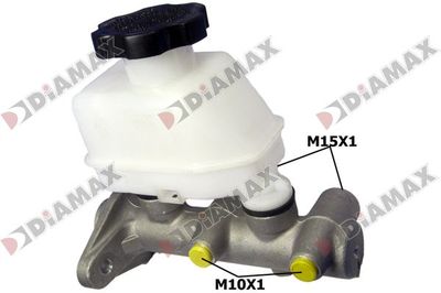 Главный тормозной цилиндр DIAMAX N04554 для HYUNDAI ACCENT