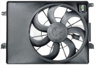 TYC 817-0002 Вентилятор системы охлаждения двигателя  для KIA SPORTAGE (Киа Спортаге)