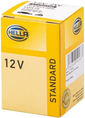 Gloeilamp (Karton 10pcs) 12V 2W BX8,5D Standard