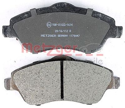 SET PLACUTE FRANA FRANA DISC METZGER AUTOTEILE 1170047 2