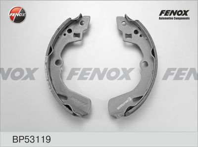Комплект тормозных колодок FENOX BP53119 для DAIHATSU APPLAUSE