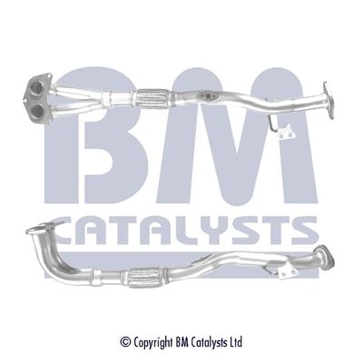 Exhaust Pipe BM Catalysts BM70623