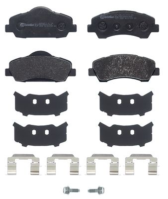 SET PLACUTE FRANA FRANA DISC BREMBO P61138 1