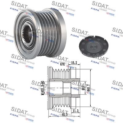 механизъм за свободен ход на генератор SIDAT 455017