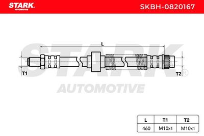 спирачен маркуч STARK SKBH-0820167