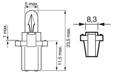 Glödlampa BOSCH 1 987 302 515