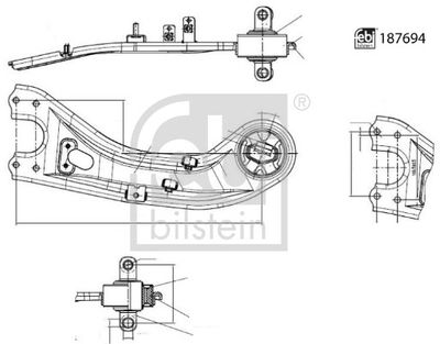 BRAT SUSPENSIE ROATA FEBI BILSTEIN 187694