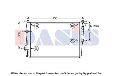 AKS DASIS 180102N Крышка радиатора  для RENAULT FLUENCE (Рено Флуенке)