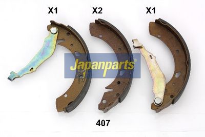JAPANPARTS Stabdžių trinkelių komplektas