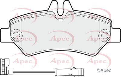 Brake Pad Set APEC PAD1516