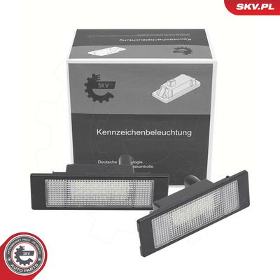 Osvětlení SPZ ESEN SKV 72SKV562