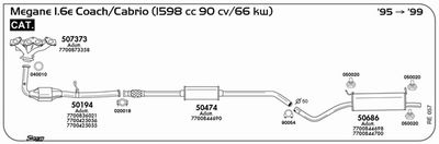 Układ wydechowy SIGAM RE057