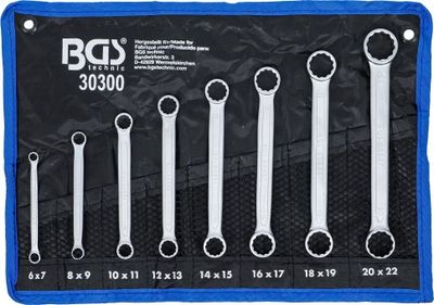 Doppel-Ringschlüsselsatz