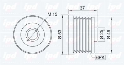 SISTEM ROATA LIBERA GENERATOR IPD 120884 1