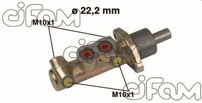 Главный тормозной цилиндр CIFAM 202-442 для FIAT PUNTO