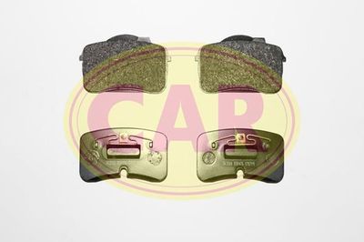 Комплект тормозных колодок, дисковый тормоз CAR PNT674 для AUDI V8