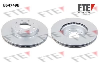 Тормозной диск FTE 9082321 для FIAT UNO
