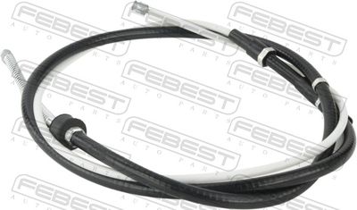 Тросик, cтояночный тормоз FEBEST 26100-5JDRUM для SKODA ROOMSTER