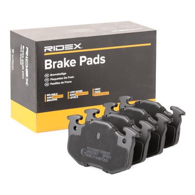 комплект спирачно феродо, дискови спирачки RIDEX 402B0050