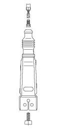 щекер, запалителна свещ BREMI 13338A5