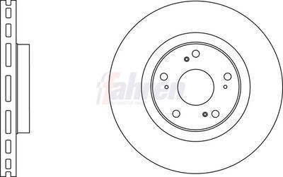 Fahren Brake Disc FBD6581
