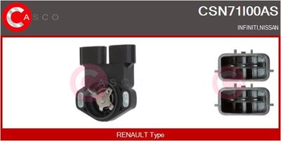 SENZOR POZITIE CLAPETA ACCELERATIE