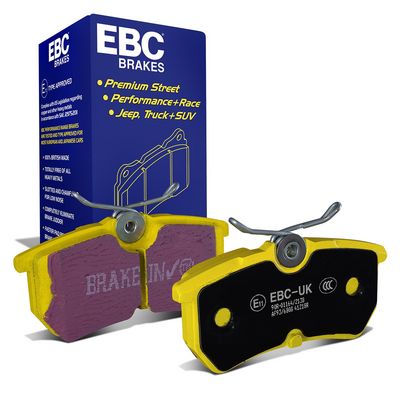 комплект спирачно феродо, дискови спирачки EBC Brakes DP41218R