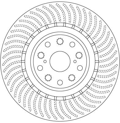 Bromsskiva TRW DF6489S