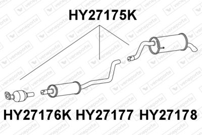 CATALIZATOR VENEPORTE HY27175K