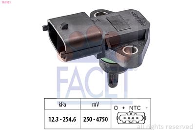 FACET MAP sensor Made in Italy - OE Equivalent (10.3131)