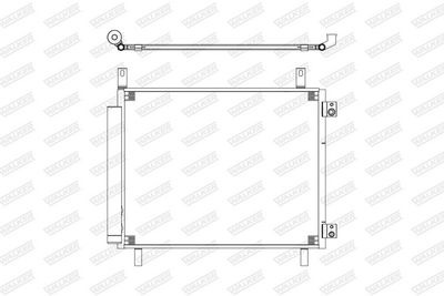 CONDENSATOR CLIMATIZARE WALKER WCD00375 7